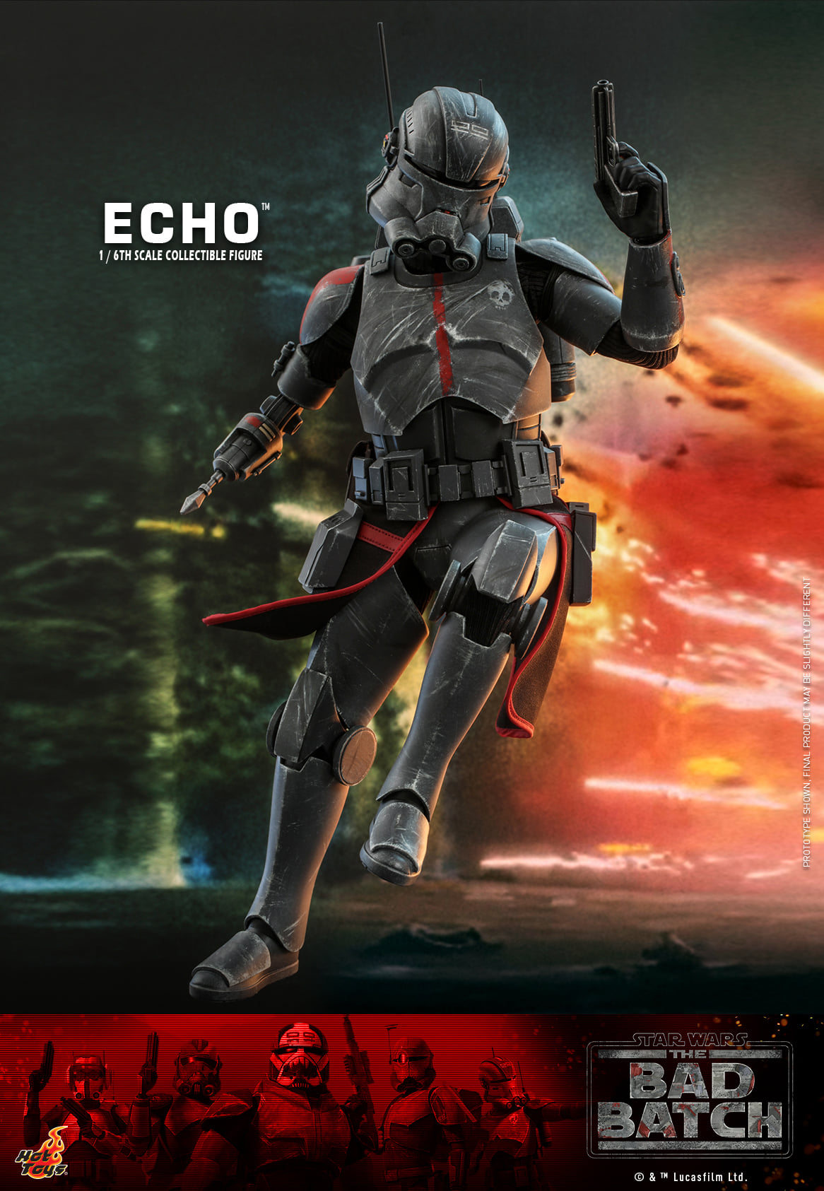 Hot Toys TMS042 1/6 Star Wars: The Bad Batch™ - Echo™
