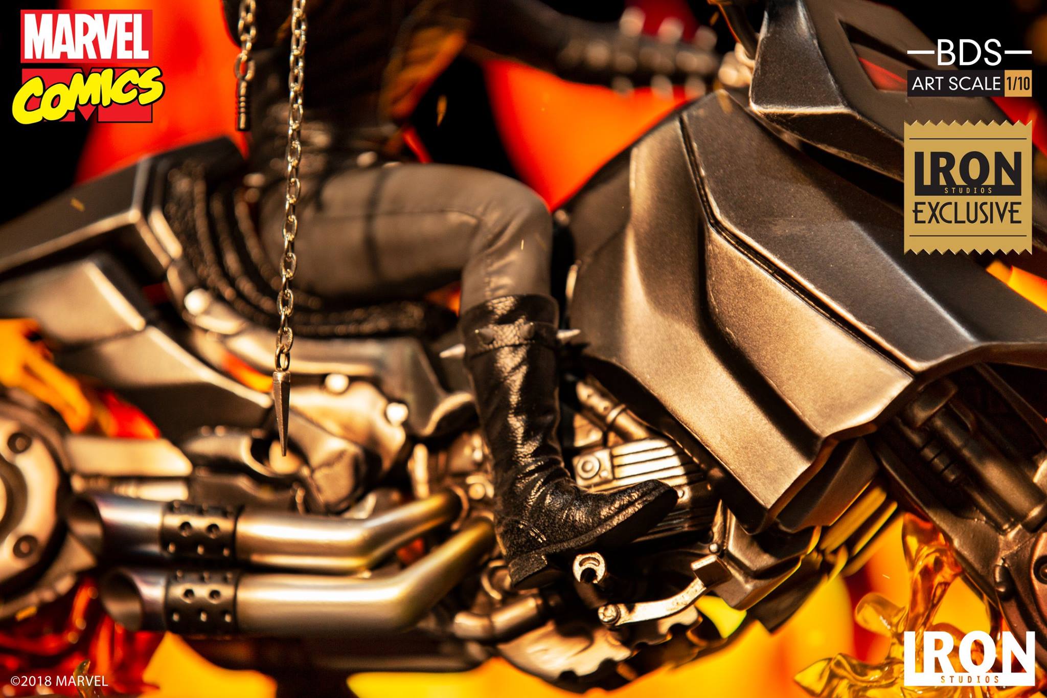 Iron Studios 1/10 BDS Art Scale - Marvel Comics Series 5: Ghost Rider (Exclusive)