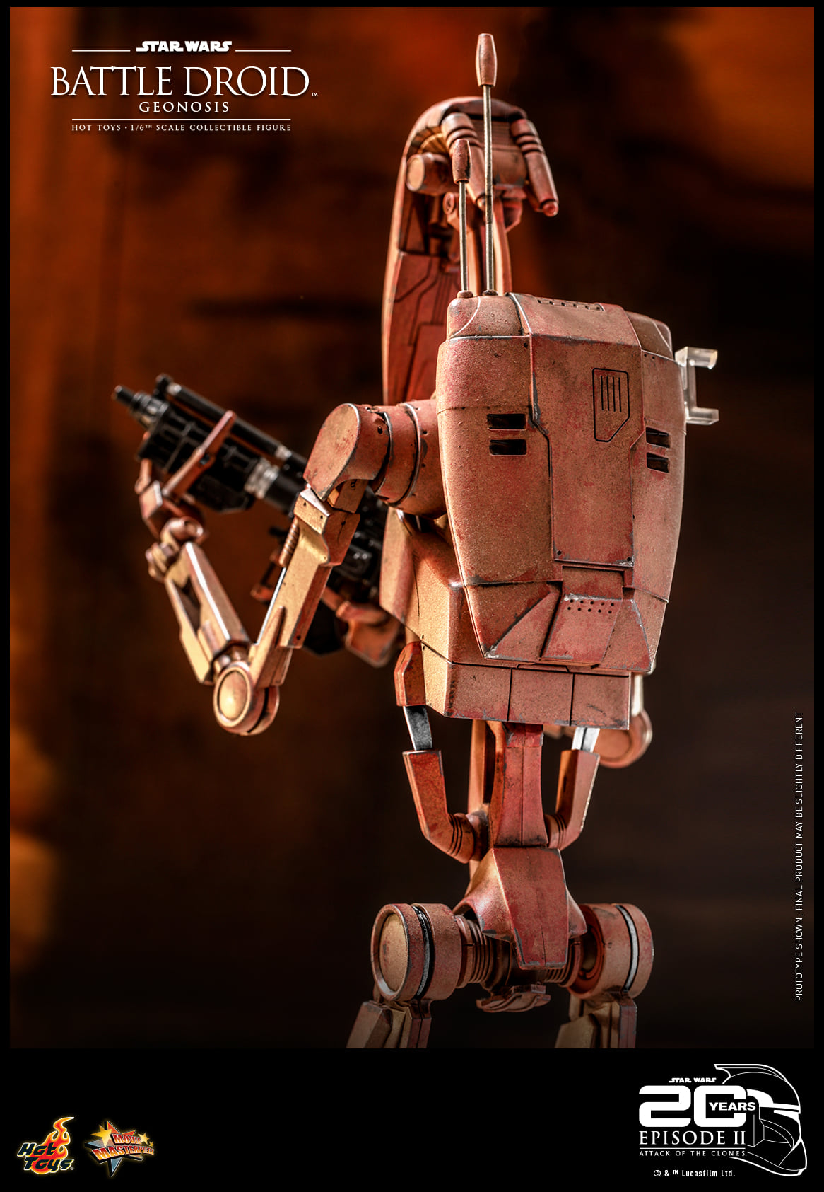 Hot Toys MMS649 1/6 Star Wars Episode II: Attack of the Clones™ - Battle Droid™ (Geonosis)