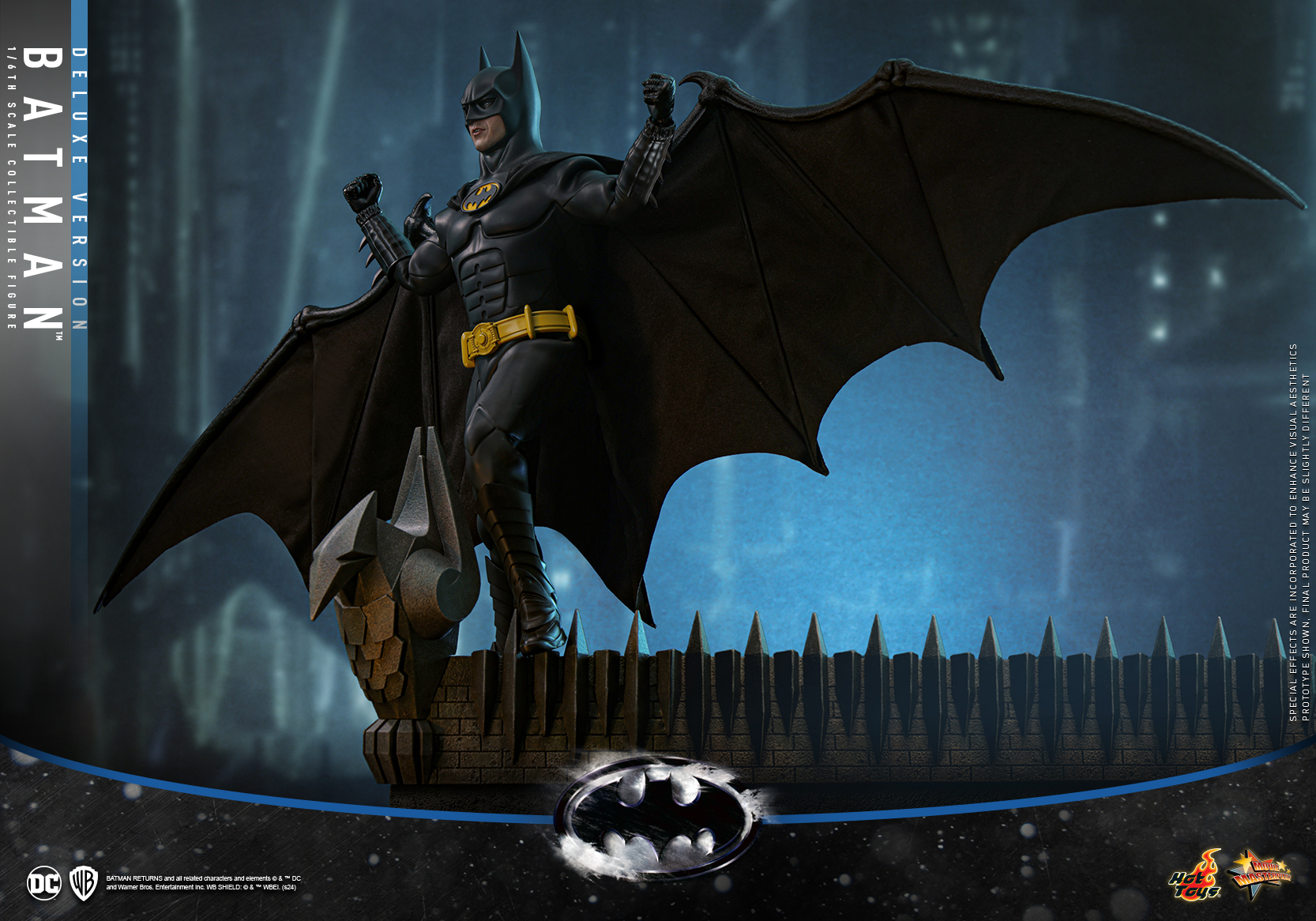20/10/2567 Hot Toys MMS770 Batman Returns - Batman (Deluxe Version)