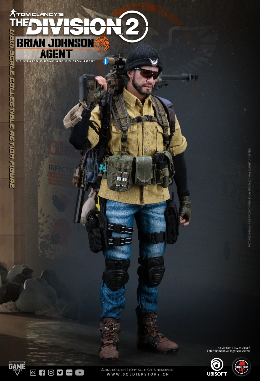 SOLDIER STORY SSG-005 1/6 The Division 2 - Agent Brian Johnson (Deluxe Version)