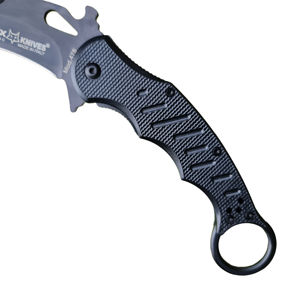 มีดพับ มีดคารัมบิต FOX KNIVES FX-478 Karambit Knives ขนาด 7.8 นิ้ว (19.7 ซม.)
