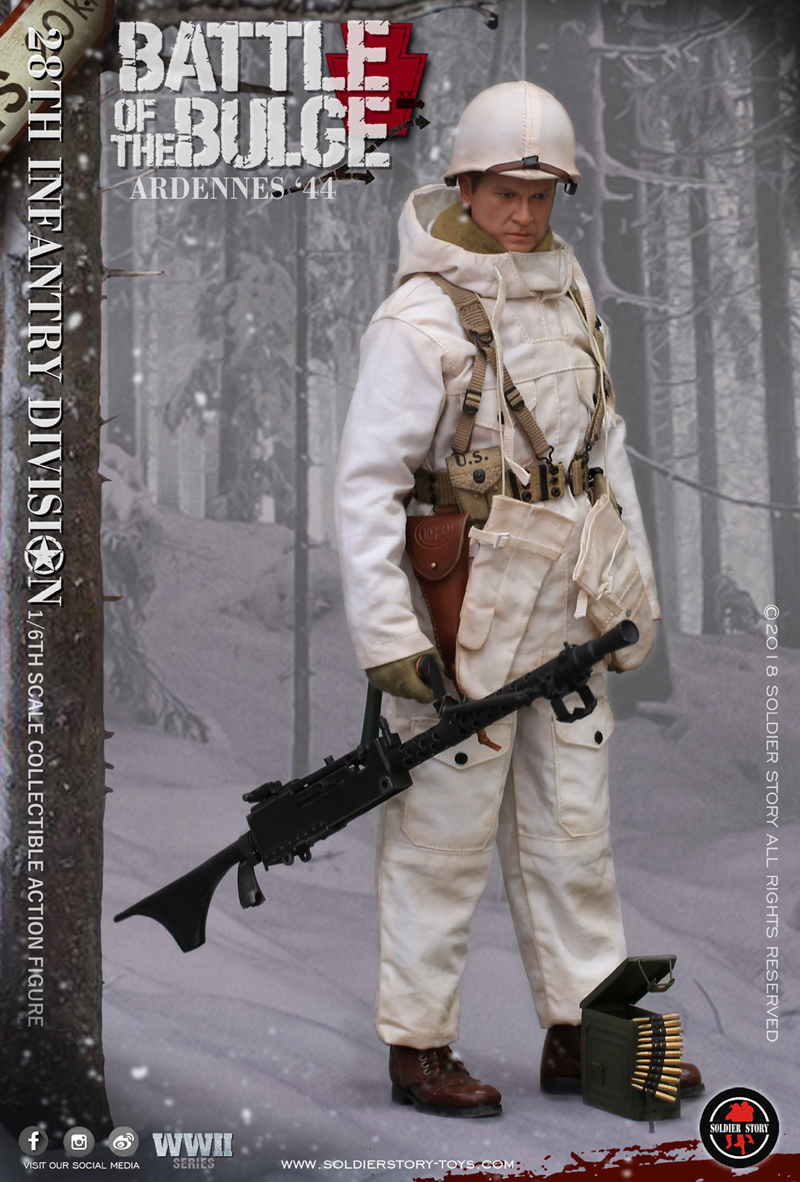 Soldier Story SS-111 WWII Series 28th Infantry Division 1/6 Battle of the Bulge - Ardennes '44