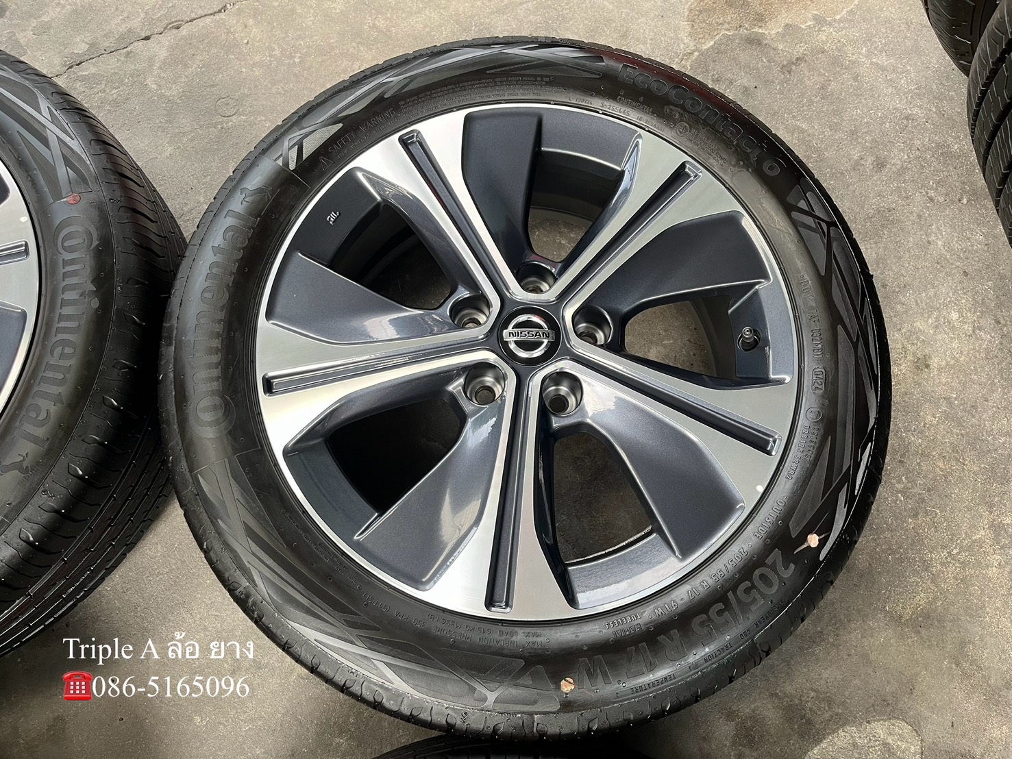 ✨ล้อแม็กพร้อมยางป้ายแดง✨Nissan KICKS รุ่นใหม่ล่าสุด ขอบ 17💖ใหม่กริ๊บ💖
