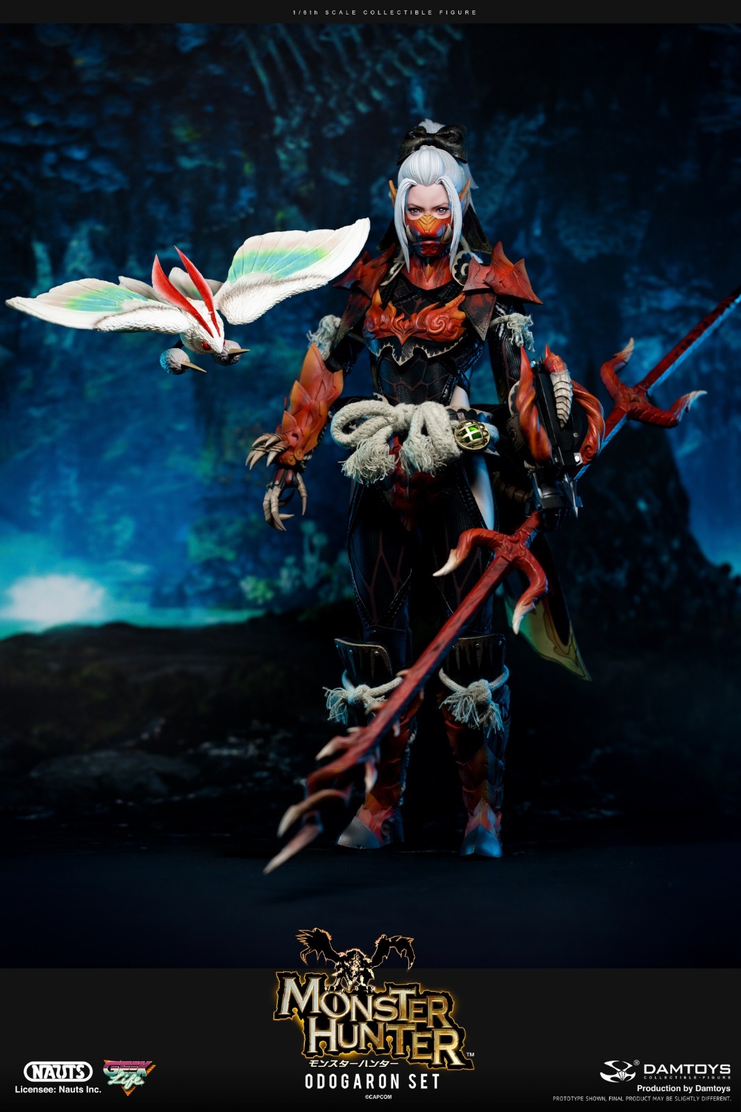 NAUTS x DAMTOYS DMS041 Monster Hunter Odogaron Set (Standard Version)