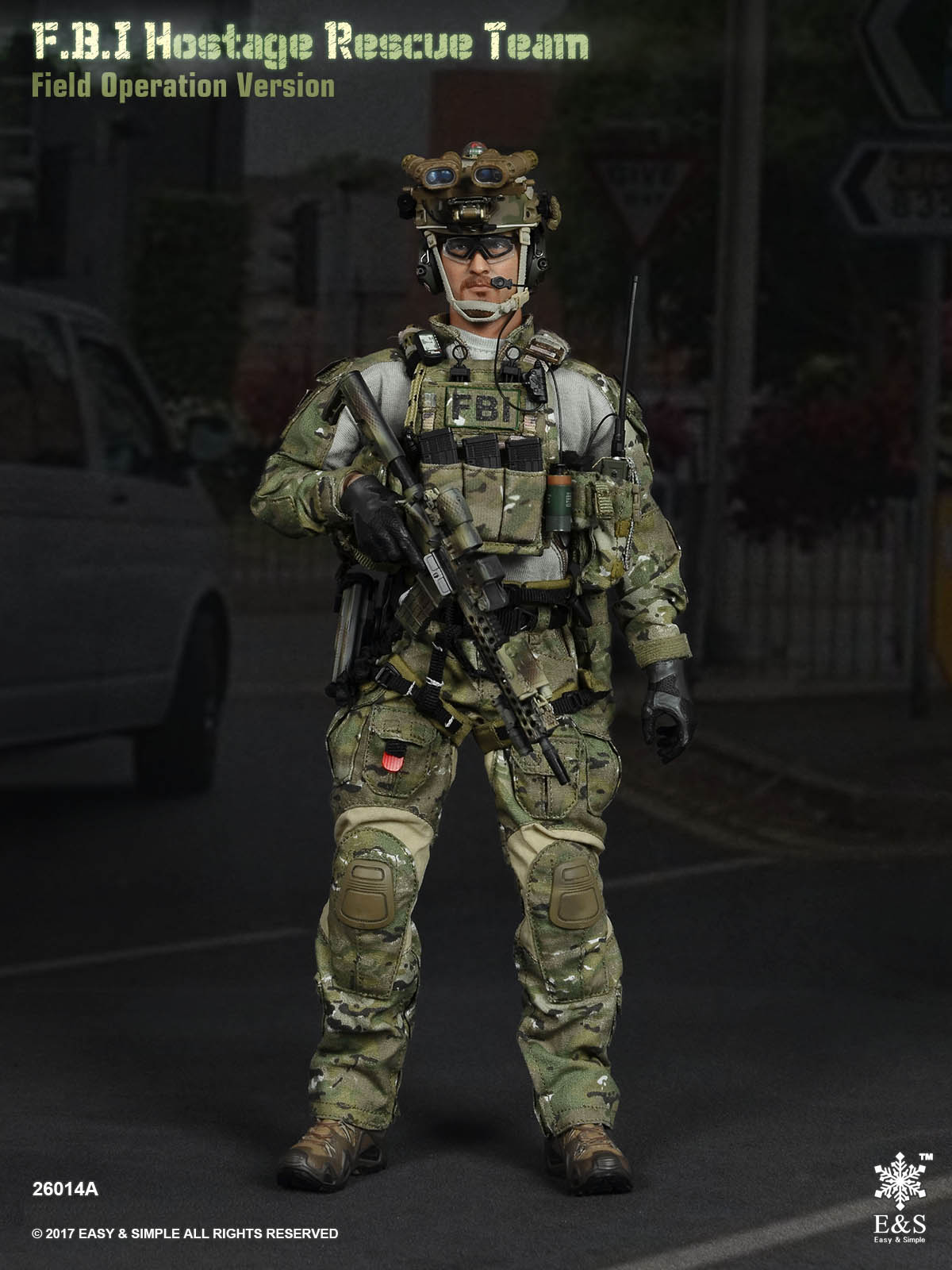 Easy&Simple 26014B FBI Hostage Rescue Team (Field Operation Version, Training Version)