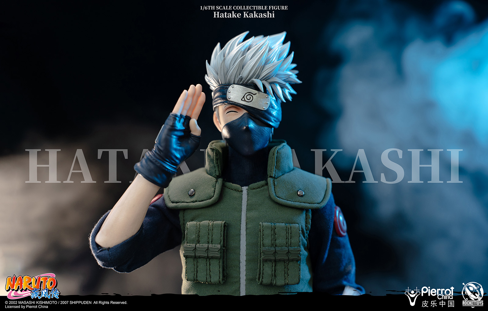 ROCKETTOYS ROC-004 1/6 NARUTO - HATAKE KAKASHI