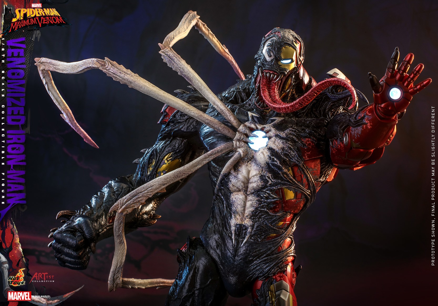 Hot Toys AC04 1/6 Marvel's Spider-Man: Maximum Venom - Venomized Iron Man