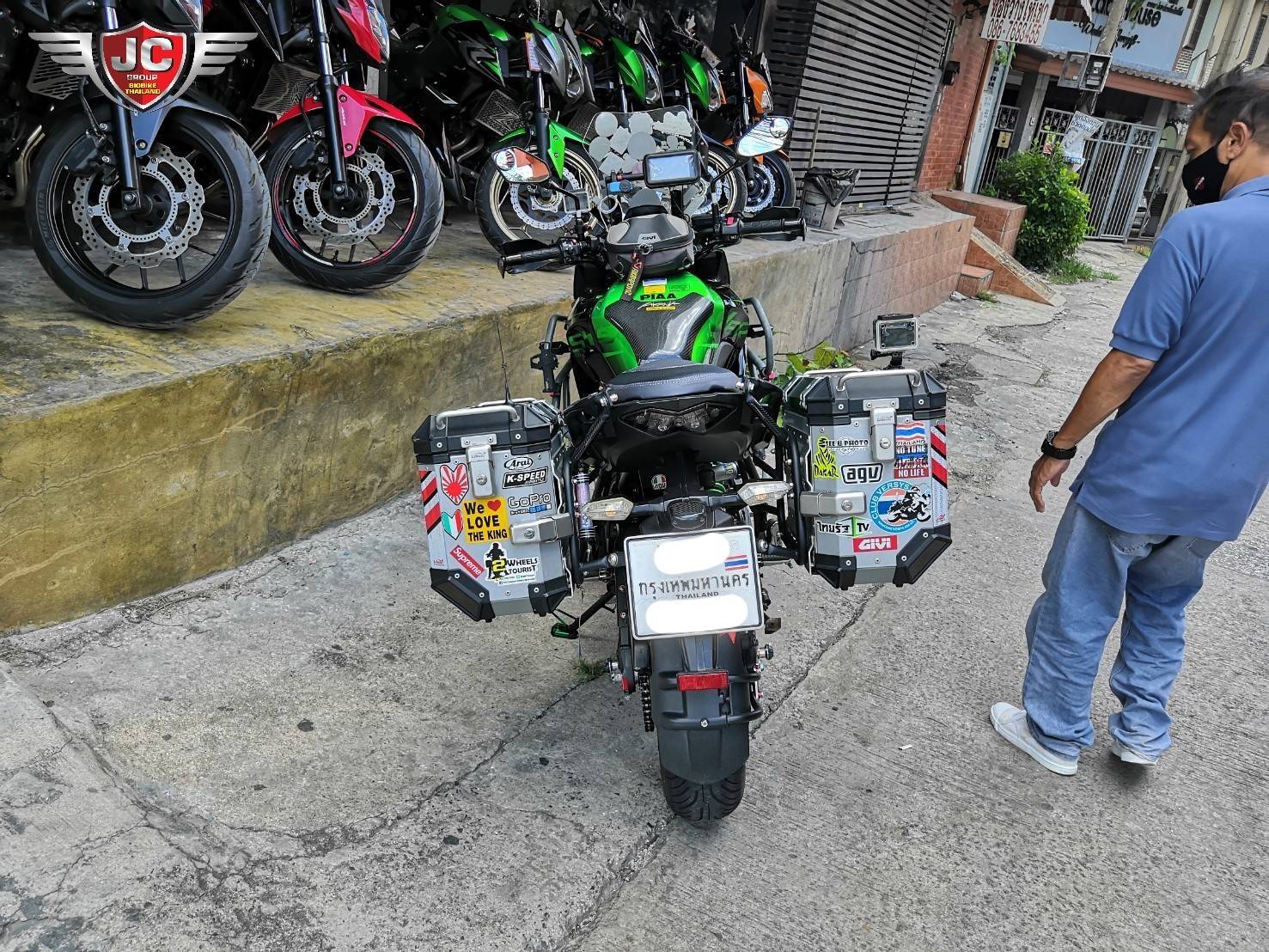 ราคาประหยัด‼️ #VERSYS650ABS Special Edition จดปลายปี 2017 สาย Touring ต้องรีบเบย🤘