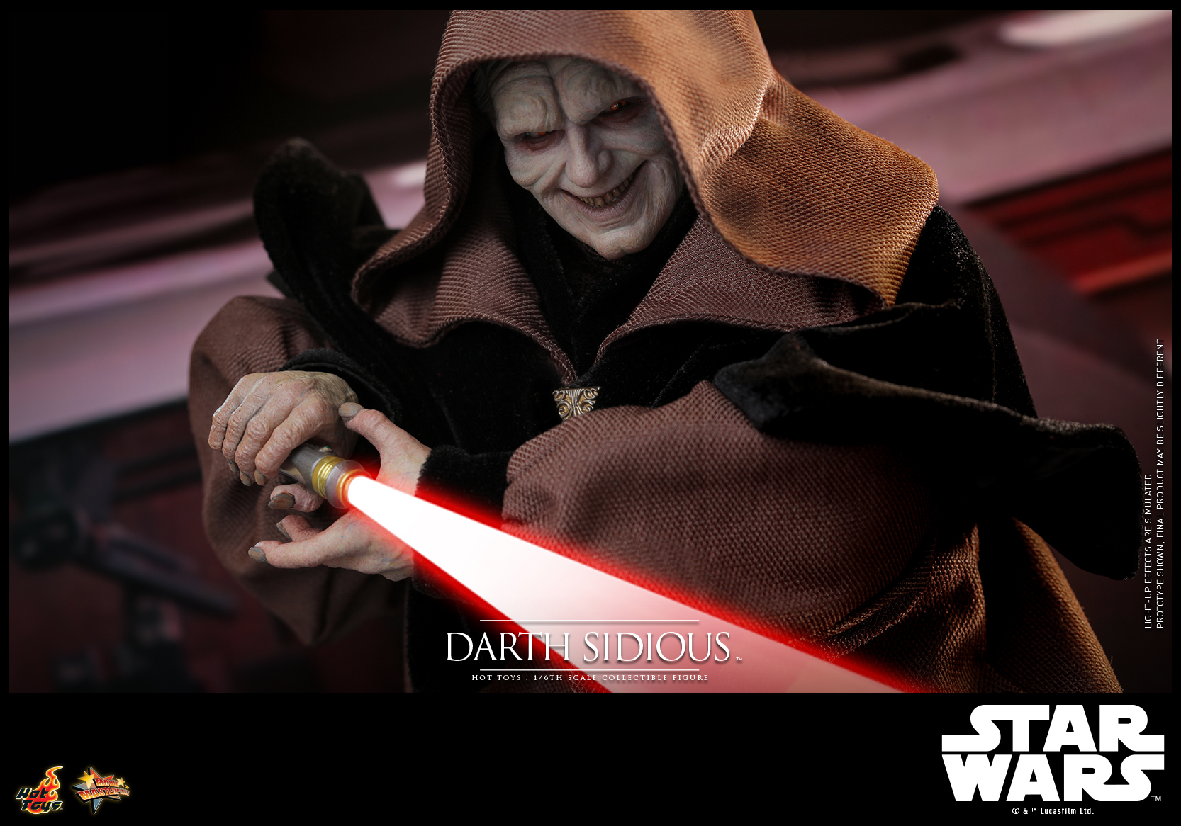 Hot Toys MMS745 Star Wars: Revenge of the Sith - Darth Sidious