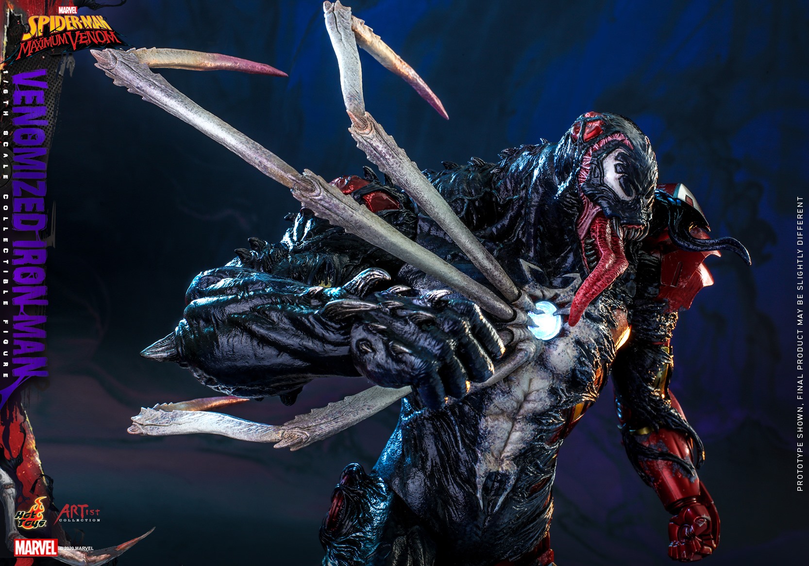 Hot Toys AC04 1/6 Marvel's Spider-Man: Maximum Venom - Venomized Iron Man