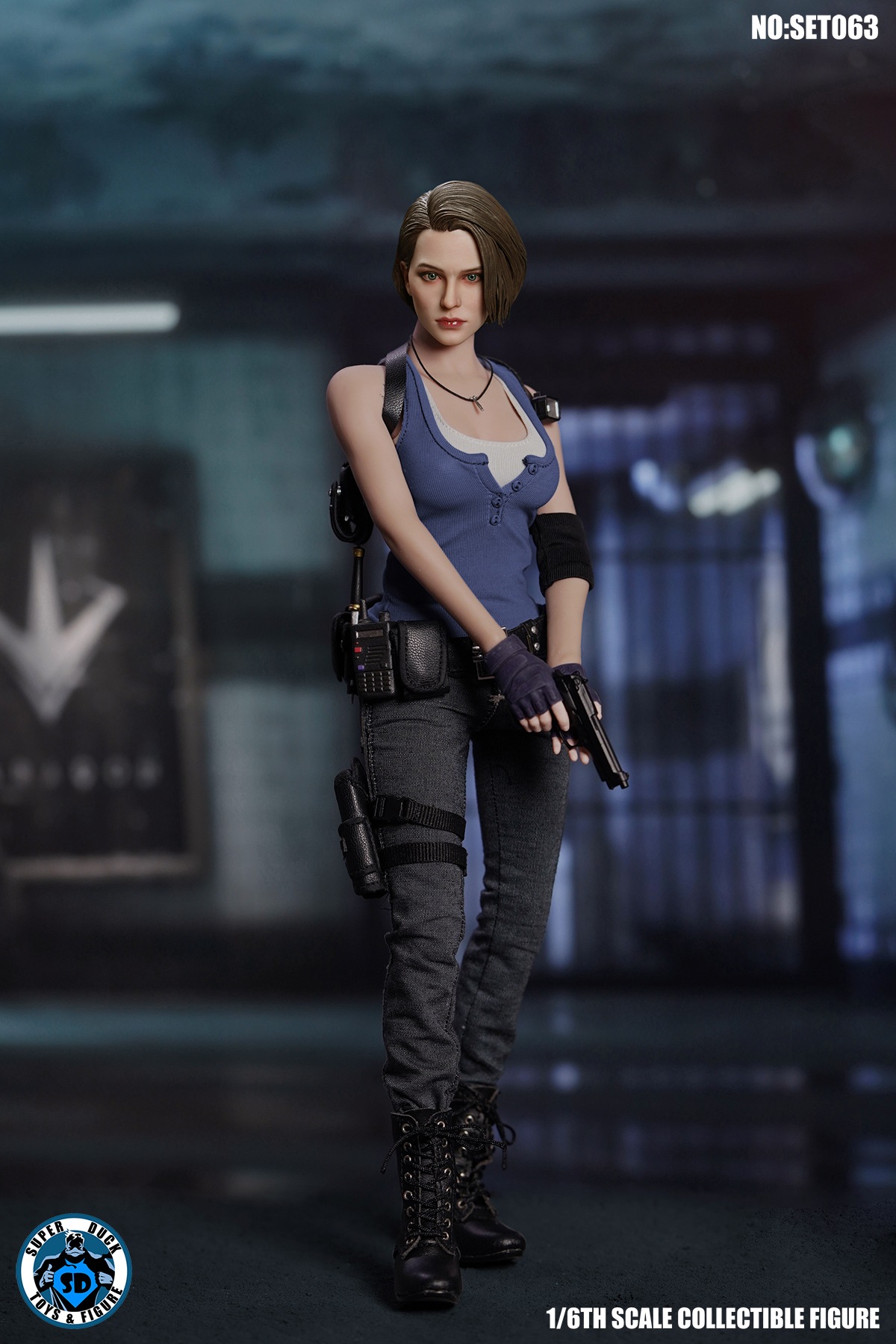 SUPER DUCK SET063 1/6 Biochemical Female Special Police (Video Game Edition)