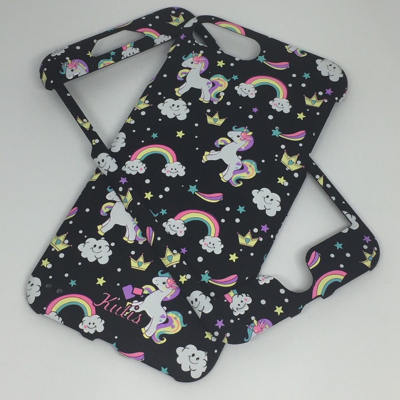 เคสคูทิส(Kutis)ไอโฟน7พลัส,8พลัส(ลายม้าโพนี่สีดำ)มาใหม่