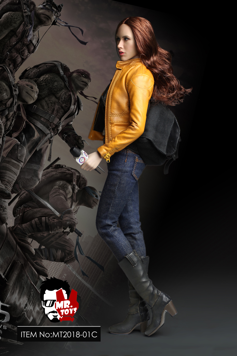 MR.TOYS MT2018-01-C Red Hair Megan Fox set