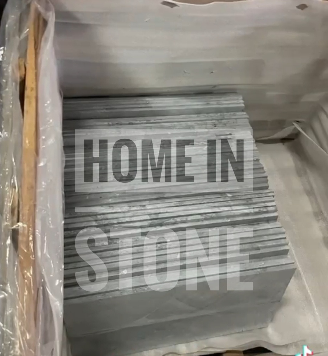 หินปูขอบสระว่ายน้ำ white Cloudy 30x60cm