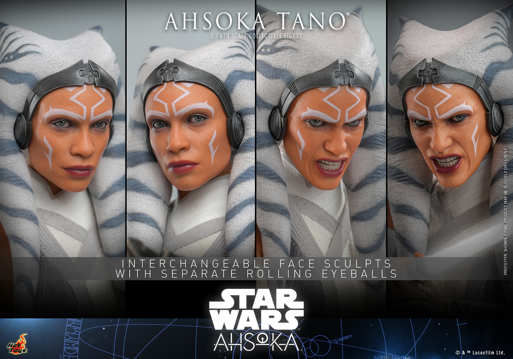 Hot Toys TMS118 1/6 Star Wars: Ahsoka™ - Ahsoka Tano™