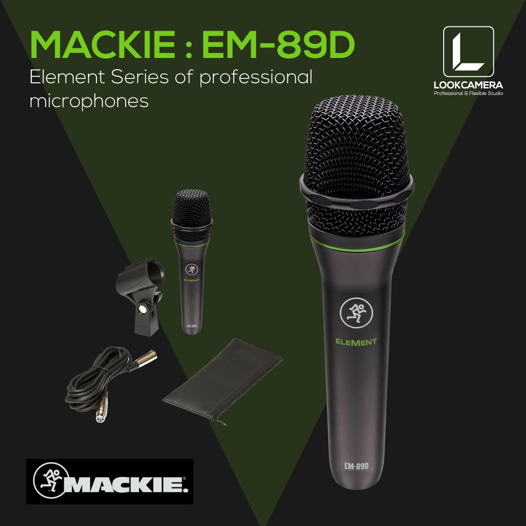 ไมโครโฟน Mackie EM-89D Microphone