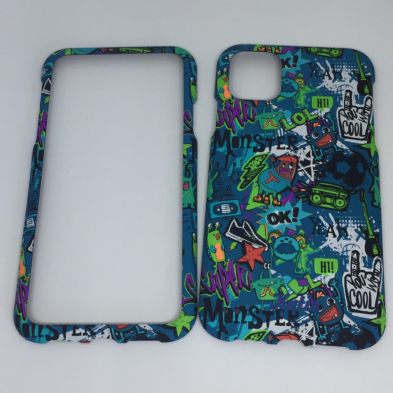 เคสคูทิสKutisไอโฟน11G(ลายMonster)มาใหม่ เคสประกบหน้า-หลัง เคสเรืองแสง เคสลายวินเทจ ร้านSuperhero KLongthom