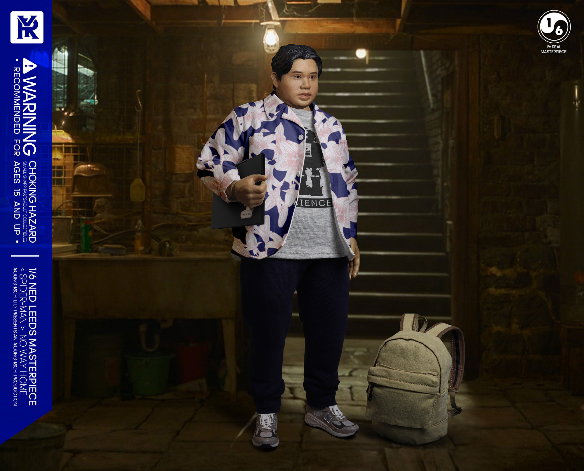 YoungRich Toys YR029F 1/6 Spider-Man: No Way Home - Fat High School Student Ned 2.0