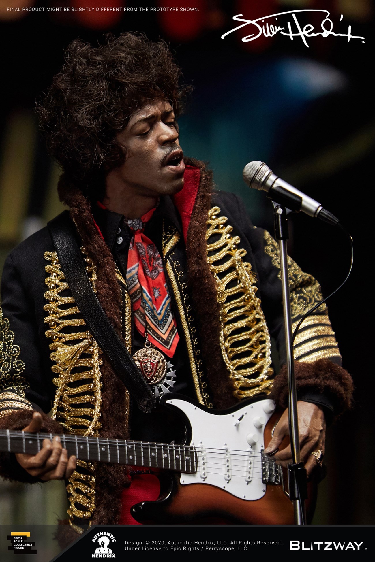 BLITZWAY BW-UMS11201 1/6 Jimi Hendrix