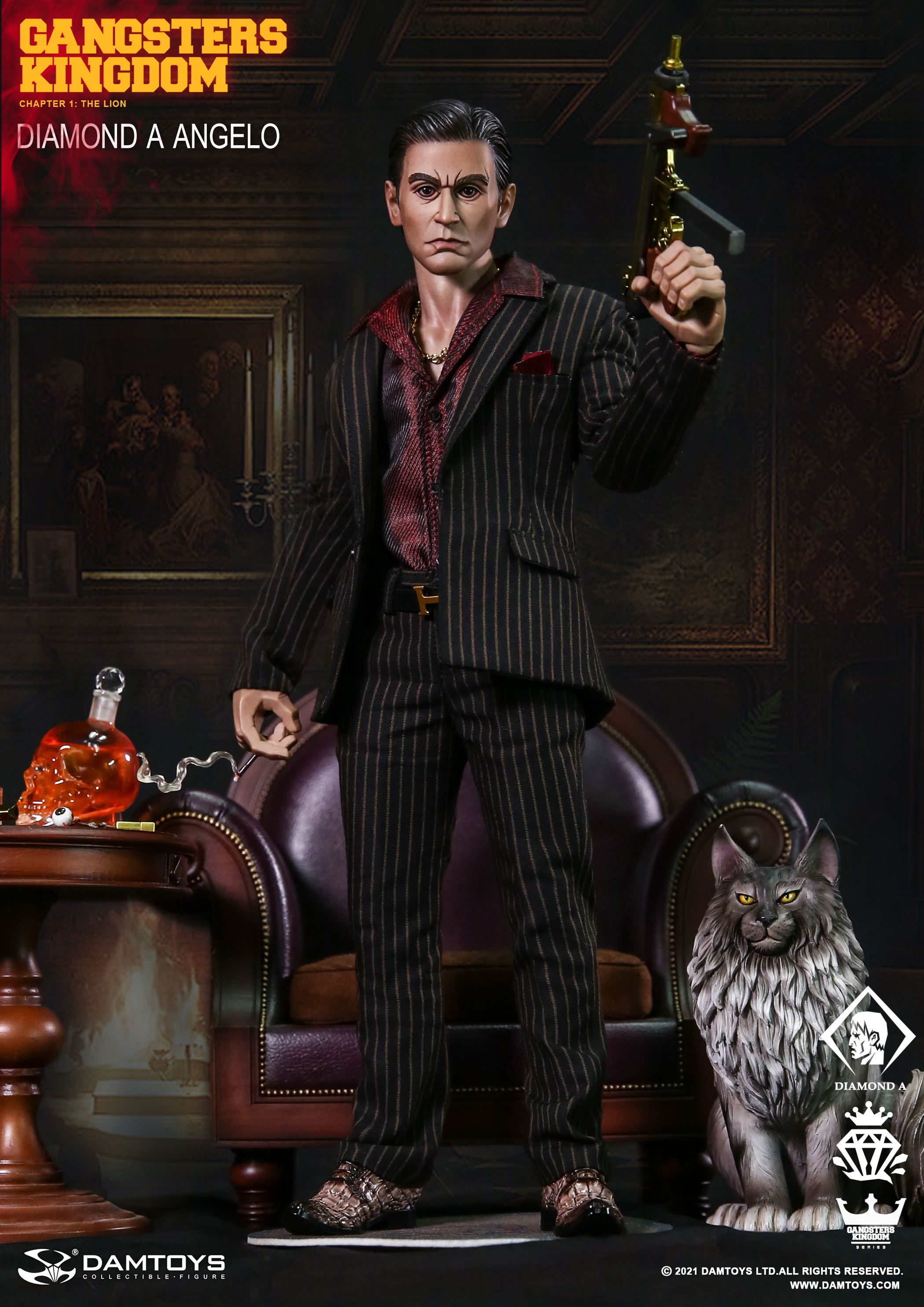 DAMTOYS GK023 1/6 GANGSTERS KINGDOM - DIAMOND A ANGELO