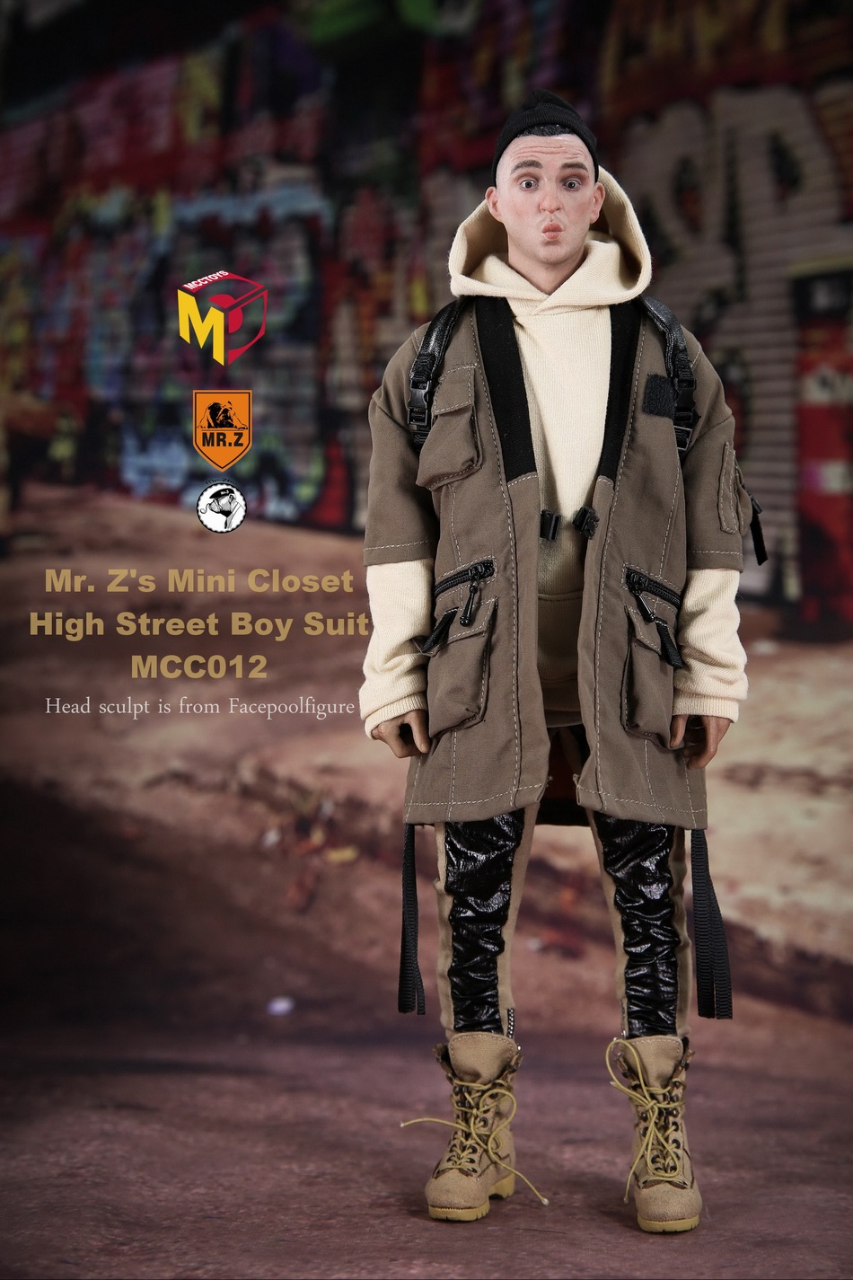 MCCToys x Mr Z’s MCC012 Mini Closet - High Street Boy Suits