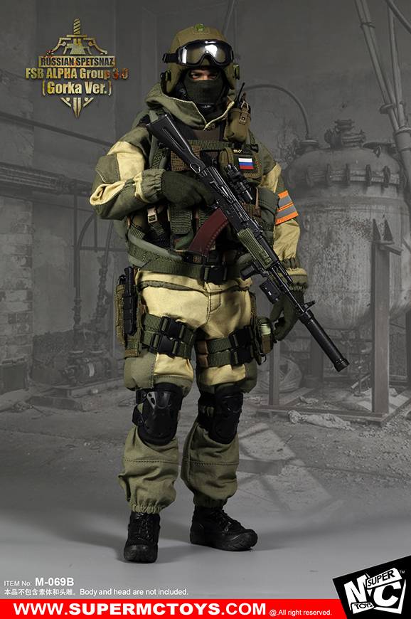 SUPERMCTOYS M-069A / M-69B Russian Spetsnaz - FSB Alfa Group 3.0