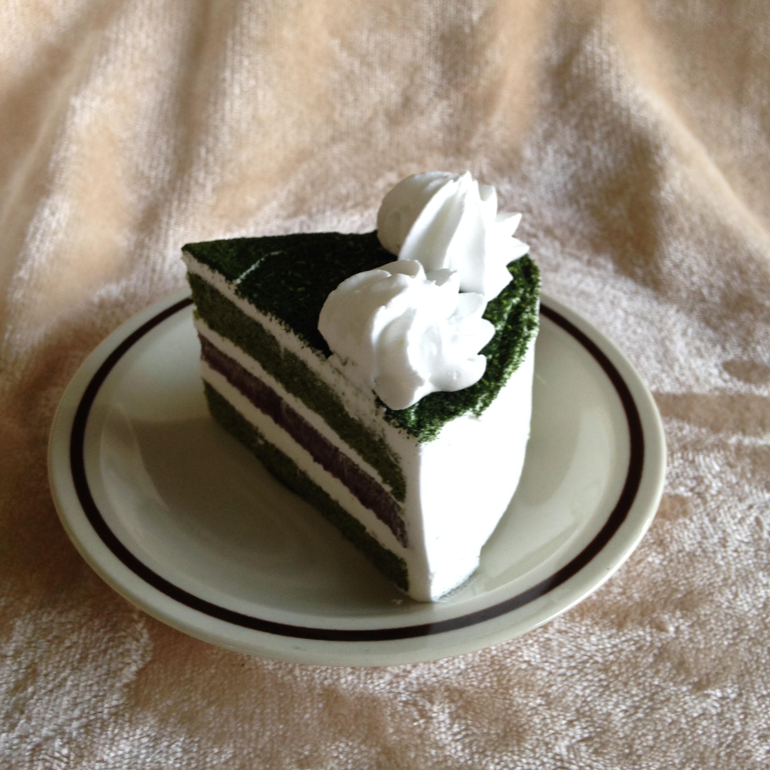 🌱เค้กชาเขียวถั่วแดง🌱 (2 ปอนด์) Matcha Green Tea Cake 🍵 (2 Pound / 7" x 7") 3 ชั้น