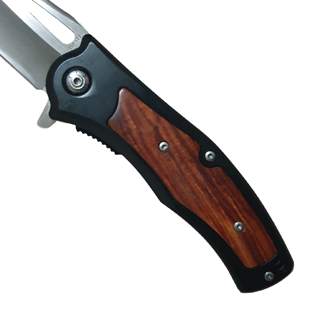 มีดพับ SOG DA317 ขนาด 7.9 นิ้ว (20 ซม.) ด้ามลายไม้