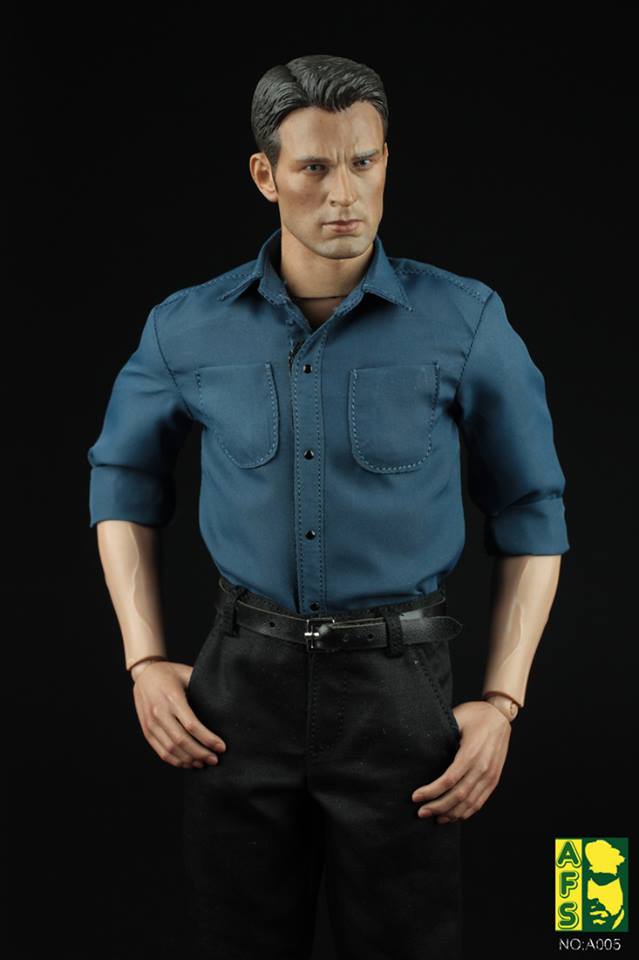 AFS TOYS A005 Men's casual shirt trousers suit ชุดกัปตันงานเลี้ยง