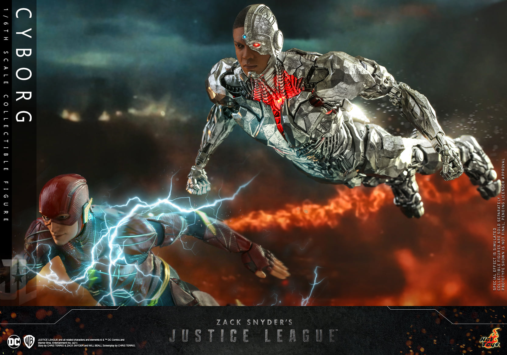 Hot Toys TMS057 1/6 Zack Snyder's Justice League - Cyborg
