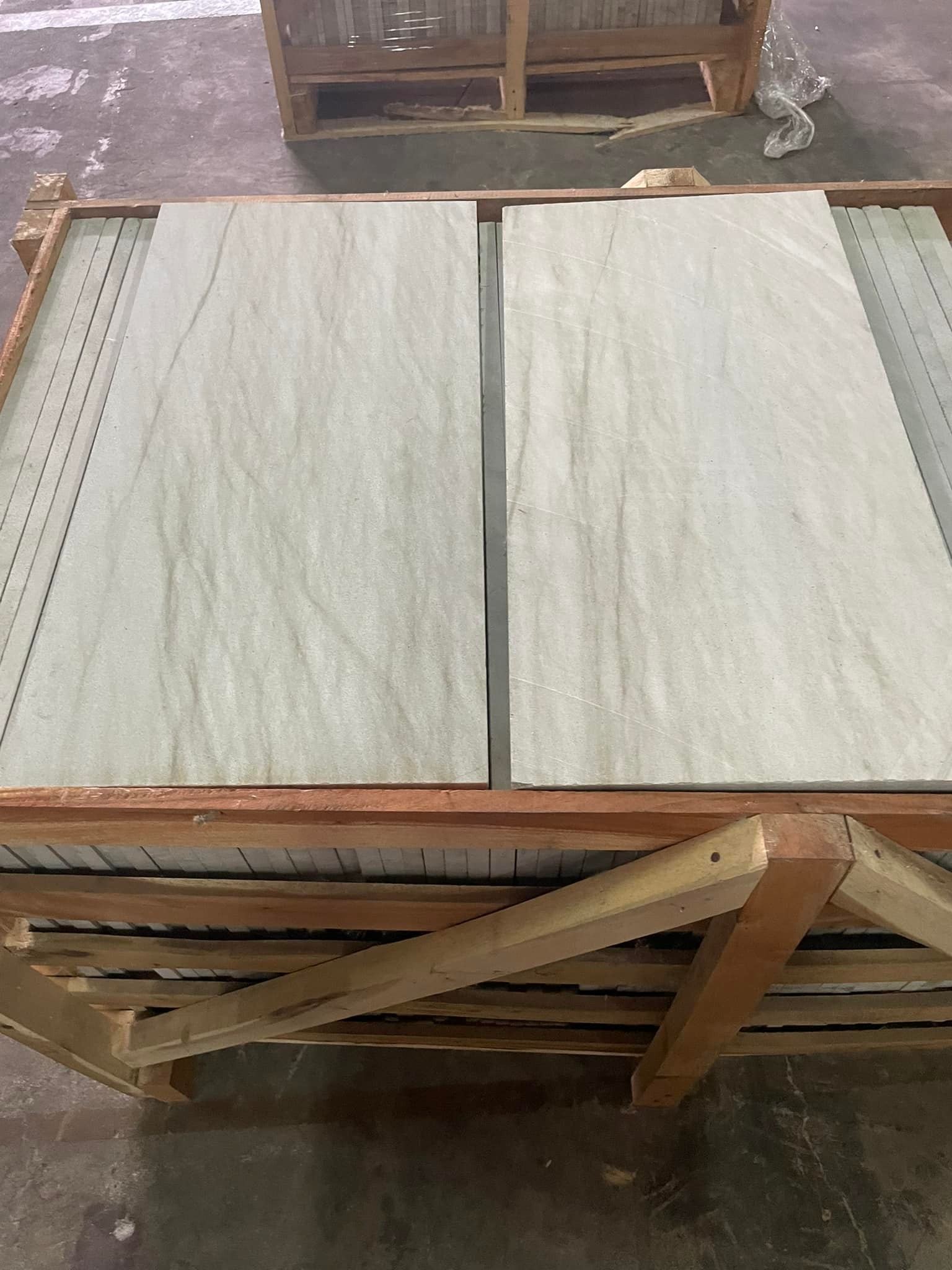 หินธรรมชาติสีสวย Ocean Wave 3060 จัดส่งลูกค้าอ่าวนาง กระบี่