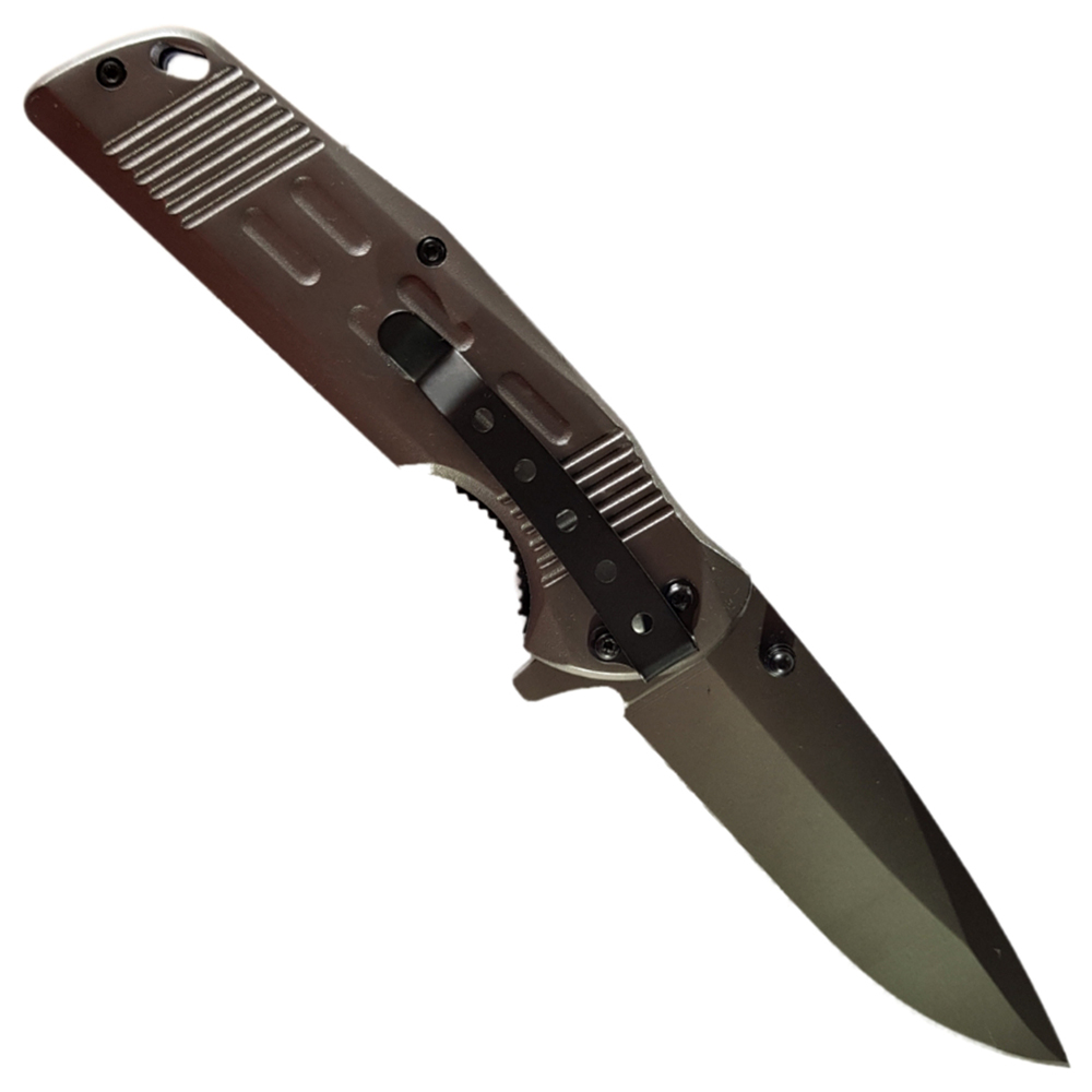 มีดพับ BROWNING A332 ขนาด 8.3 นิ้ว (21.2 ซม.) Gray Titanium
