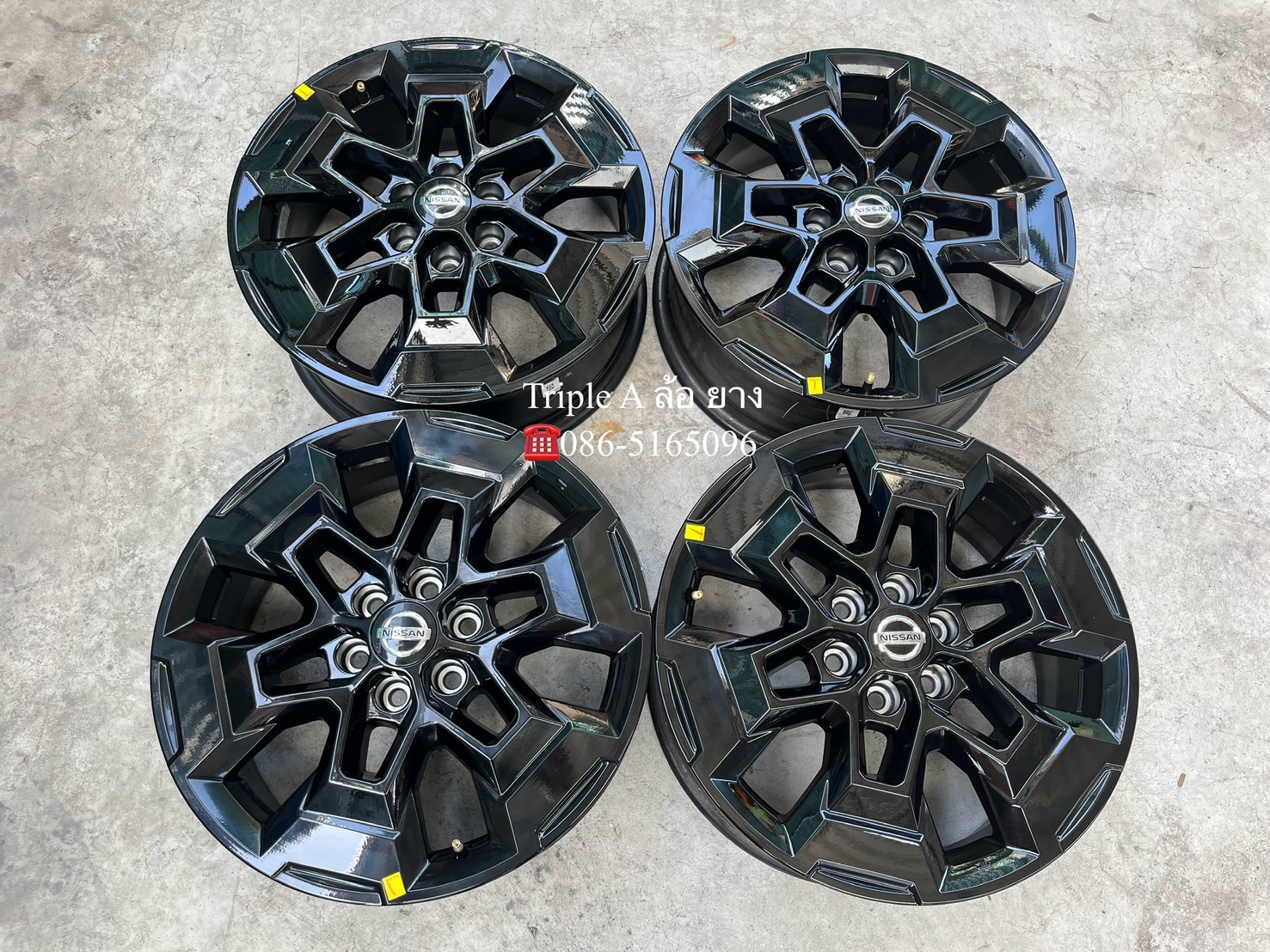 ✨ล้อแม็กป้ายแดง✨6รู114✨Nissan Navara Black Edition รุ่นใหม่ล่าสุด ขอบ 18💖ใหม่กริ๊บ💖