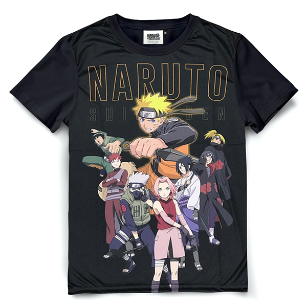 เสื้อนารูโตะ สกรีนลายเต็มตัว Naruto Group