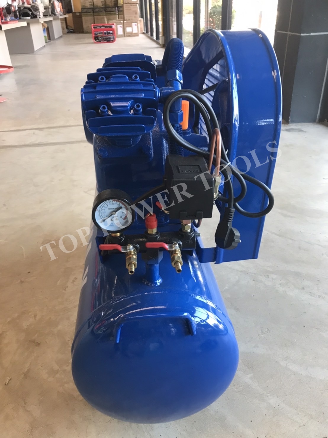 ปั๊มลมลูกสูบBM-X-64 64L BLUMA+มอเตอร์ 2HP