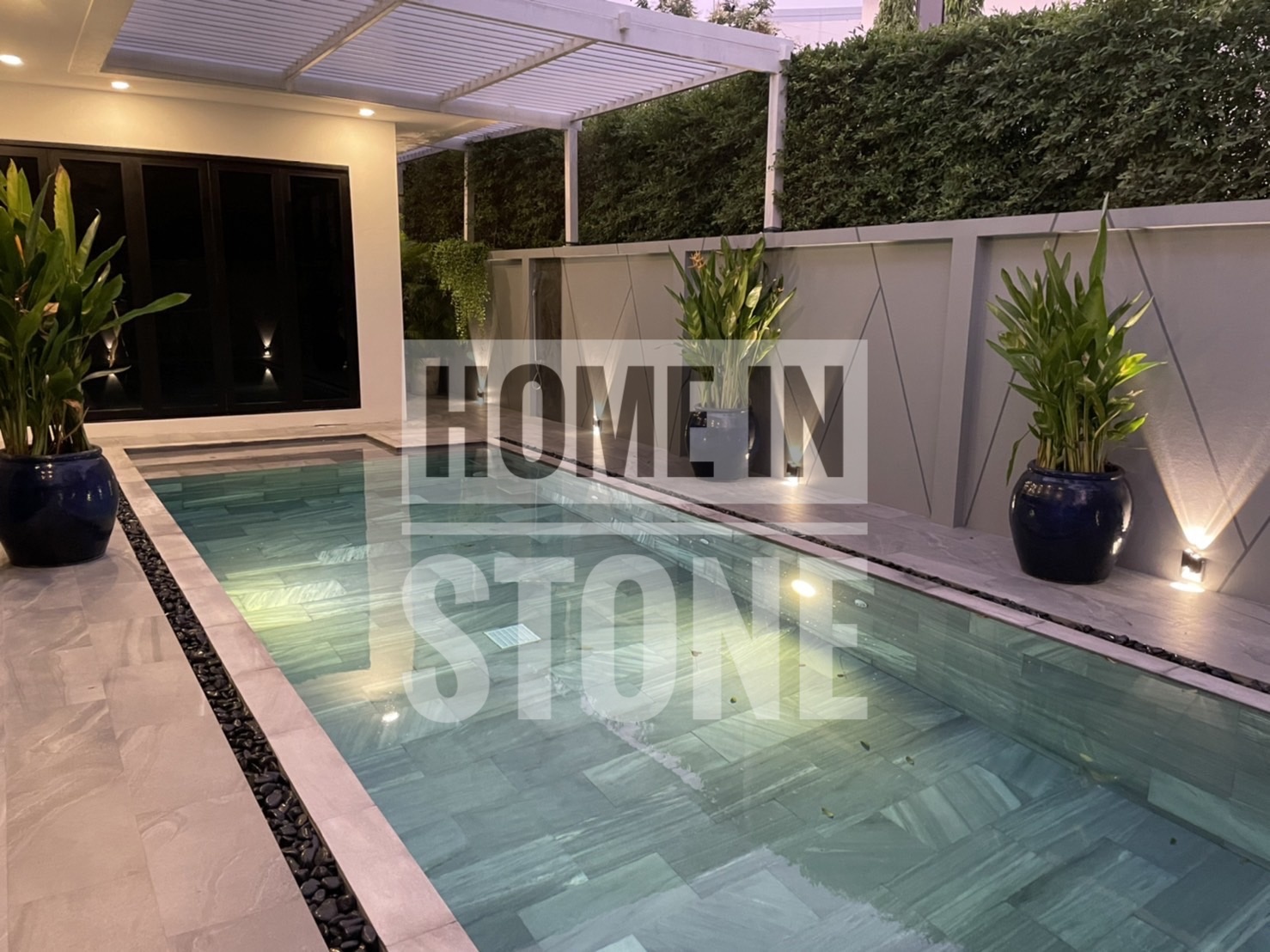 หินธรรมชาติ คริสตัลแบล็ค ลายสวยเกินต้าน