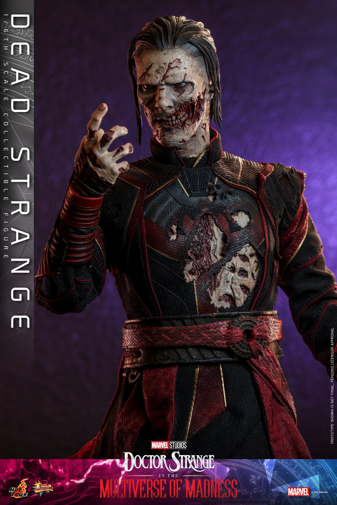 Hot Toys MMS654 1/6 Doctor Strange in the Multiverse of Madness - Dead Strange