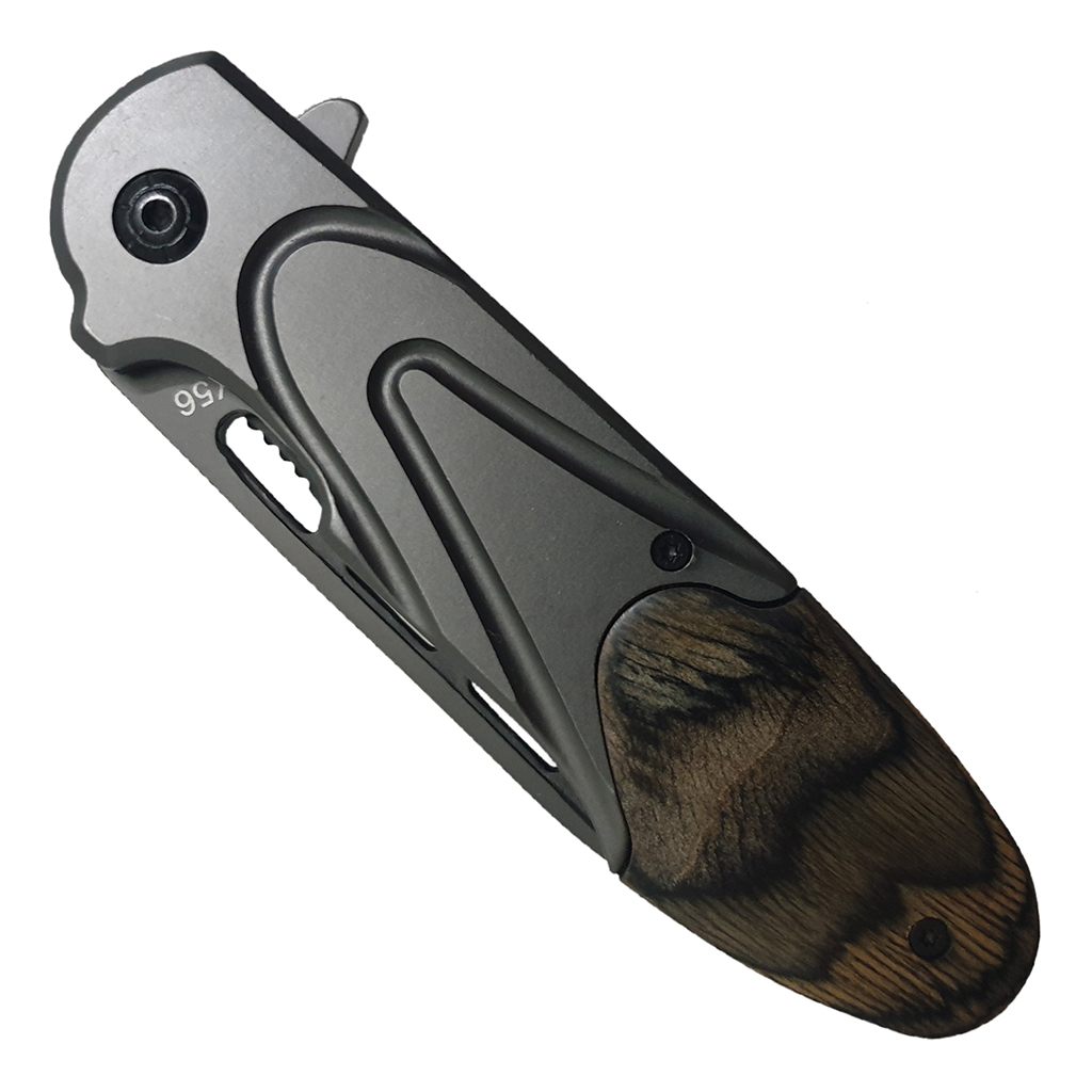 มีดพับ BROWNING X56 ขนาด 8.7 นิ้ว (22 ซม.) ด้ามเข้าประกับไม้