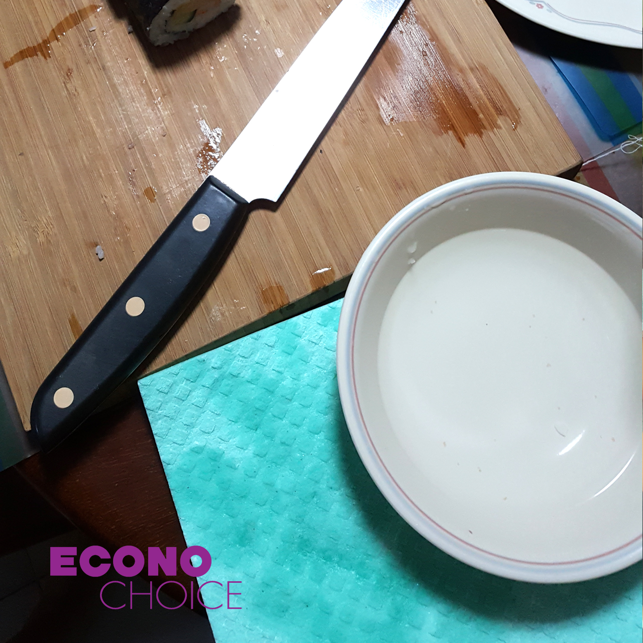 ผ้าฟองน้ำเซลลูโลส ผ้าฟองน้ำอเนกประสงค์ อีโคโนช้อยส์ ผืนใหญ่ ยกลัง