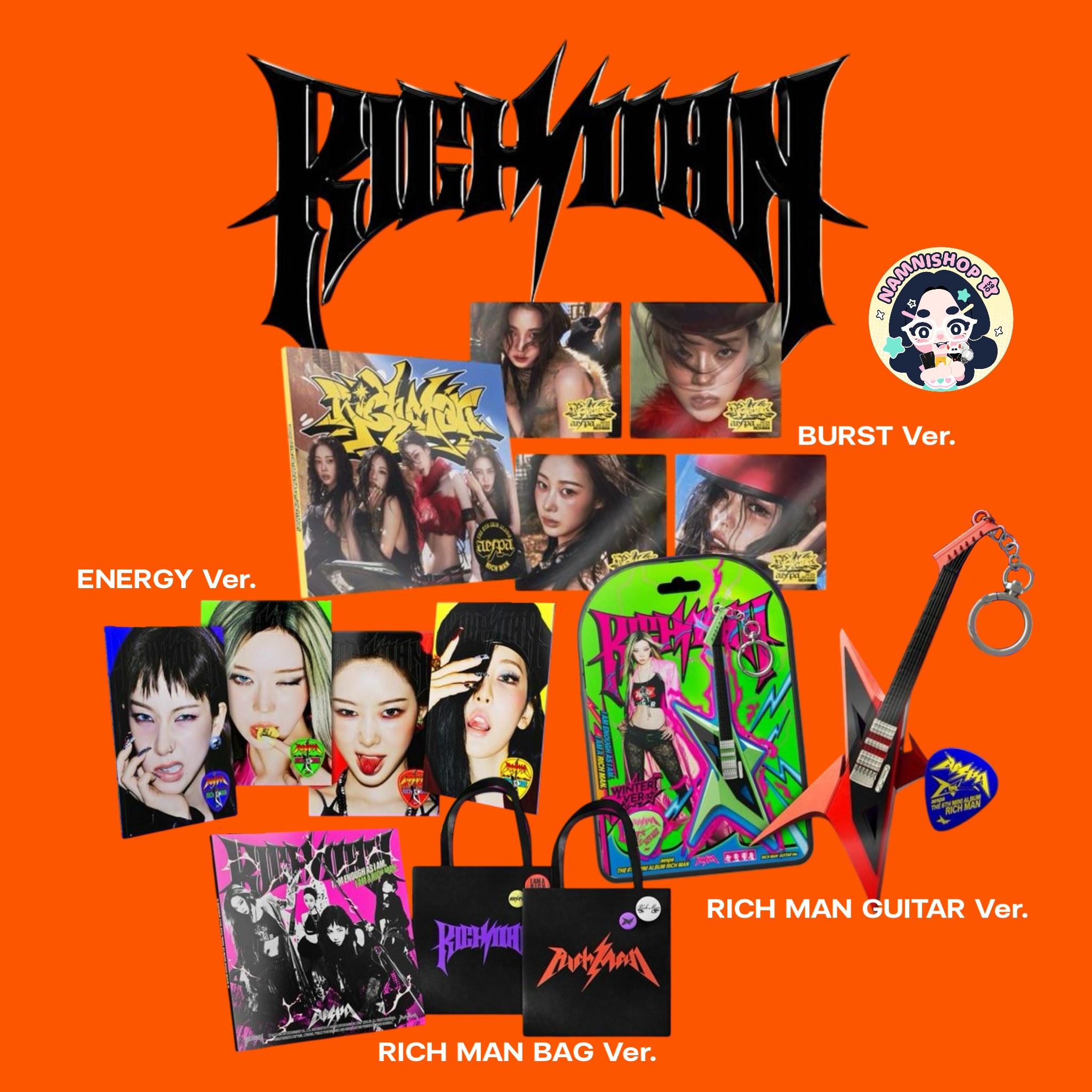 [PRE] aespa - 6th Mini Album Rich Man