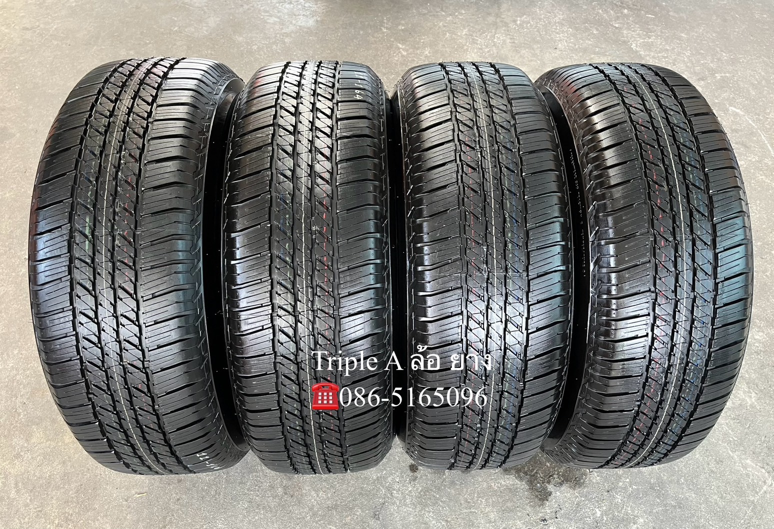 ✨ยางป้ายแดง✨265-60-18 Bridgestone♨️ปี 24♨️🚘เหมาะสำหรับ รถกระบะตัวสูง และ SUV ทุกรุ่น