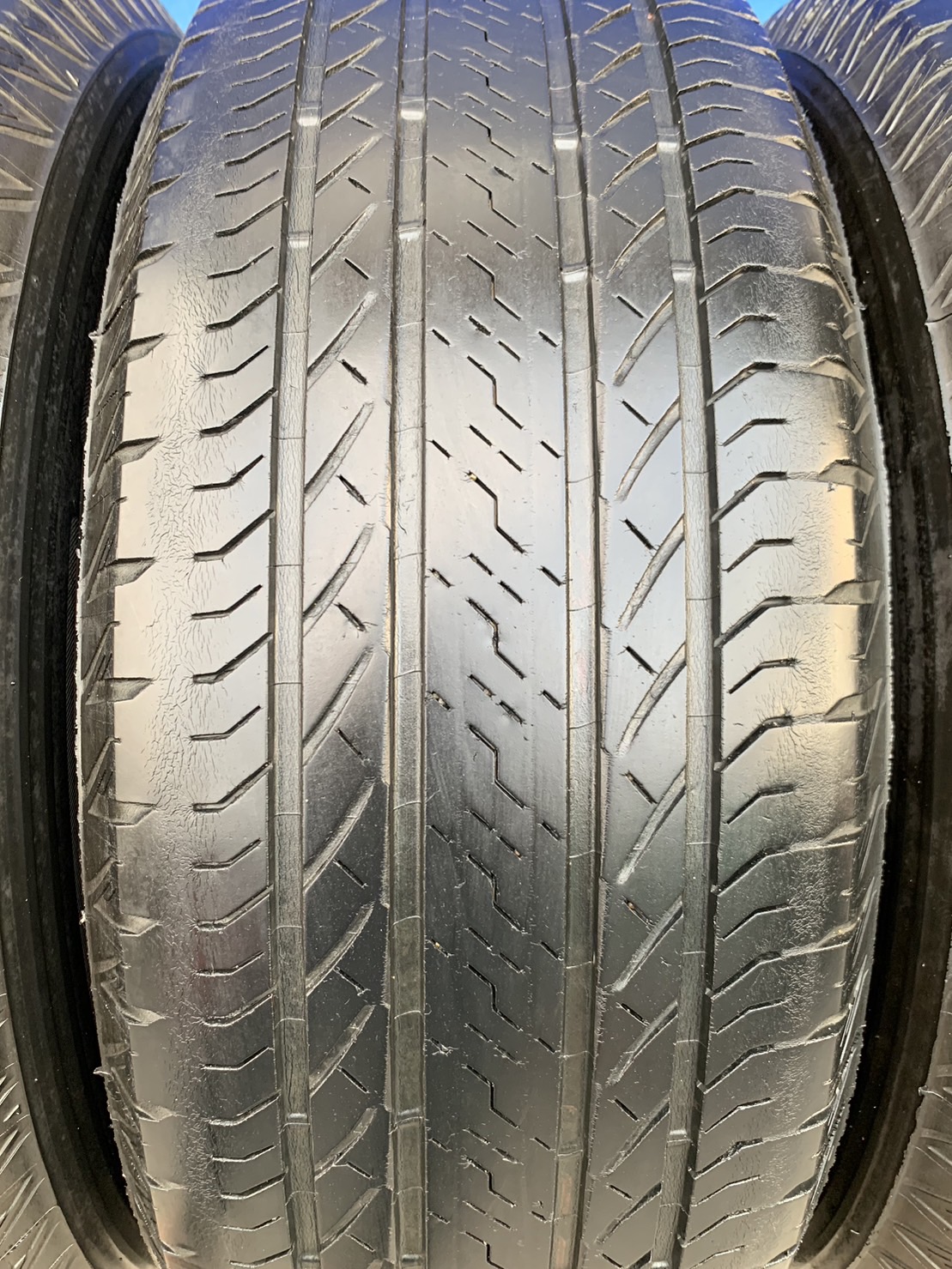 ✨ล้ออะไหล่✨6รู139 ขอบ 17 สีดำ แถมยาง 265-65-17 Bridgestone ปี 16