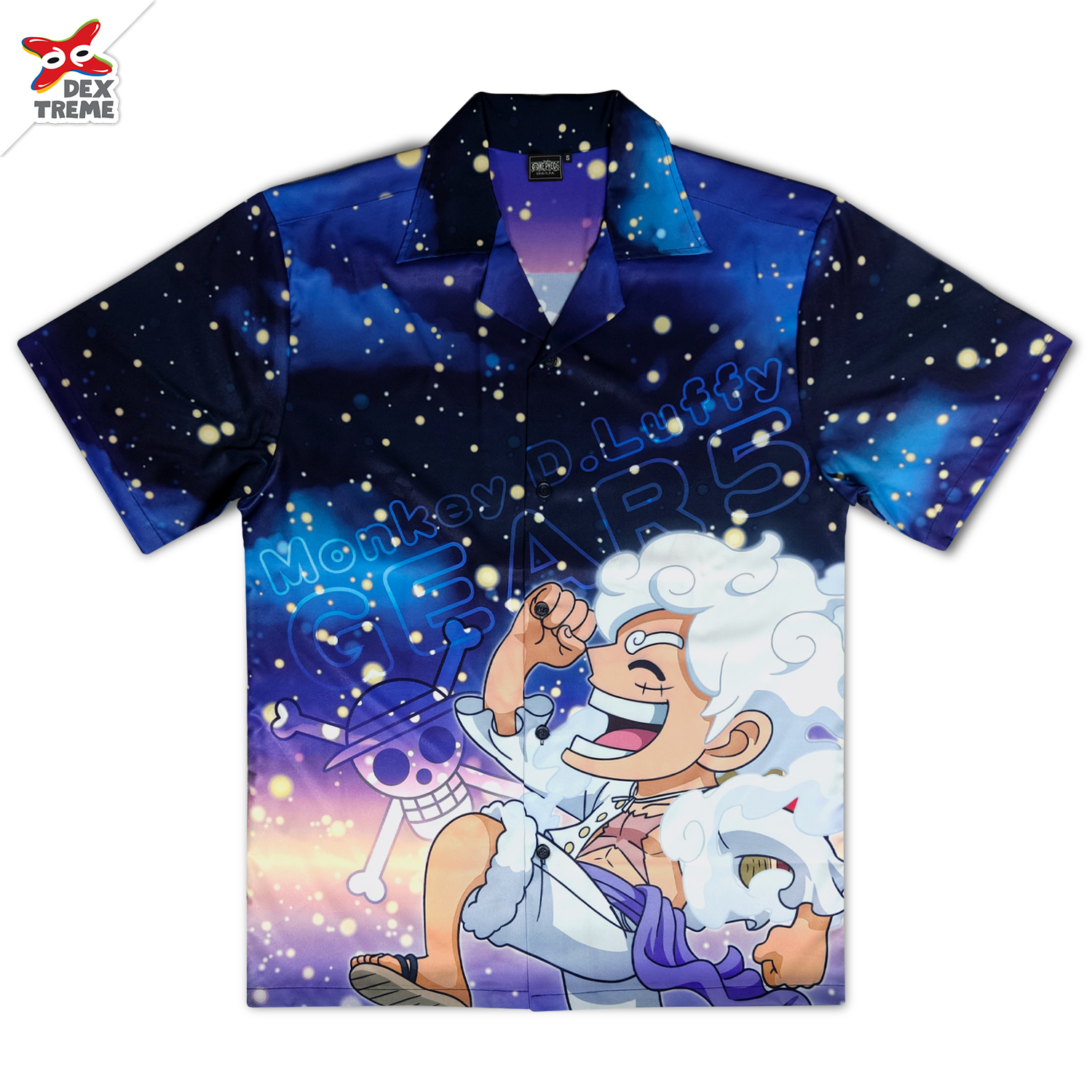 เสื้อฮาวายวันพีซ Hawaii shirt luffy GEAR5
