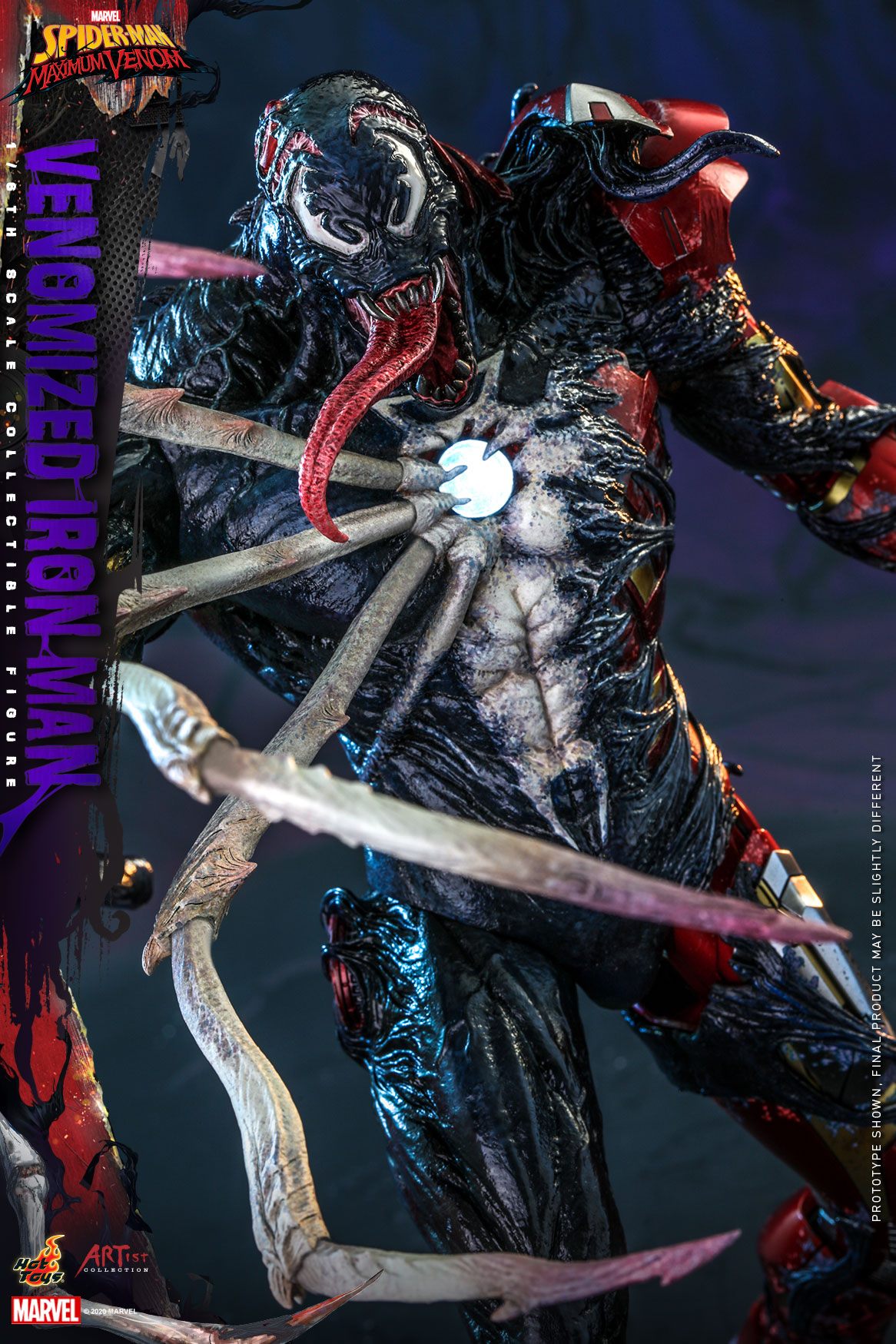 Hot Toys AC04 1/6 Marvel's Spider-Man: Maximum Venom - Venomized Iron Man