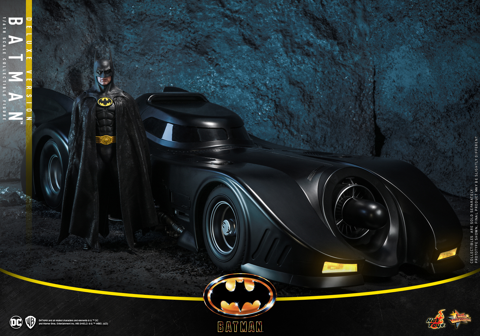 Hot Toys MMS693 1/6 Batman (1989) - Batman (Deluxe Version)