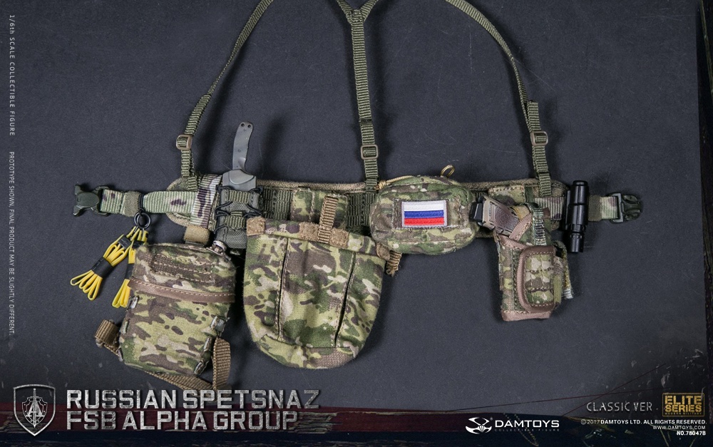 DAMTOYS 78047A RUSSIAN SPETSNAZ - FSB ALPHA GROUP (LUXURY VER)