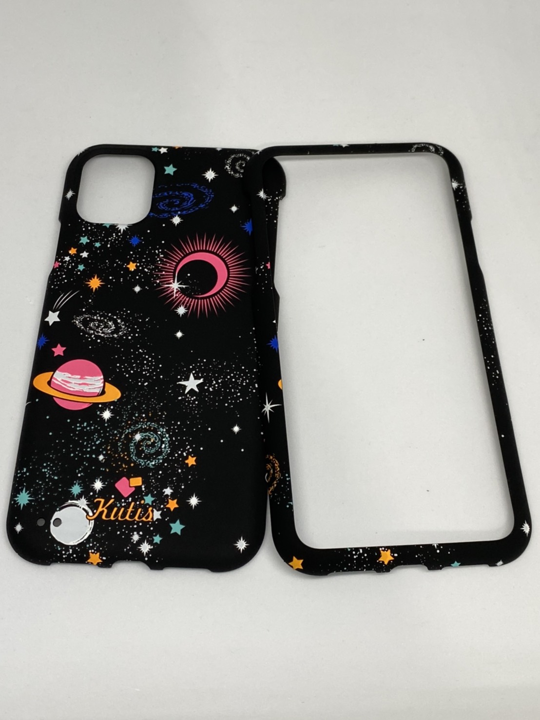 เคสคูทิส(Kutis)เคสไอโฟน11G(ลายดวงดาวอวกาศ)มาใหม่ เคสประกบหน้า-หลัง เคสเรืองแสง เคสลายวินเทจ ร้านSuperhero Klongthom