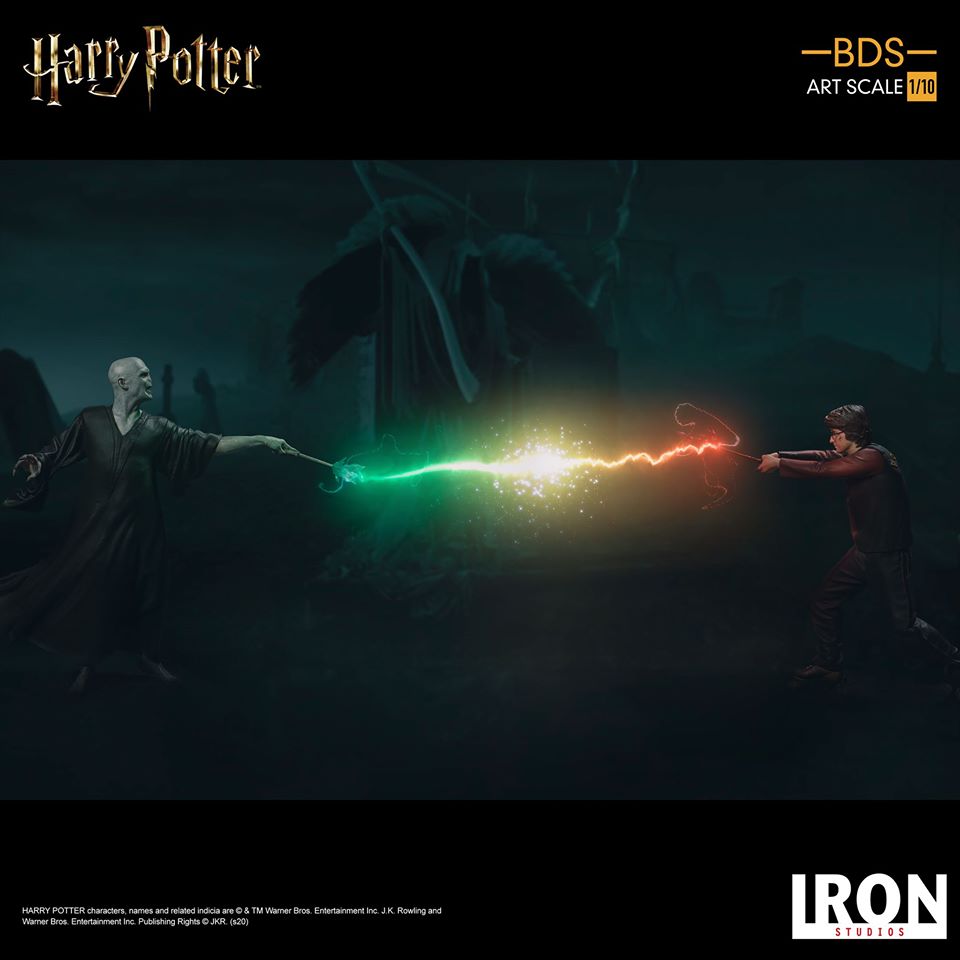 Iron Studios BDS Art Scale 1/10 Harry Potter - Harry Potter & Voldemort