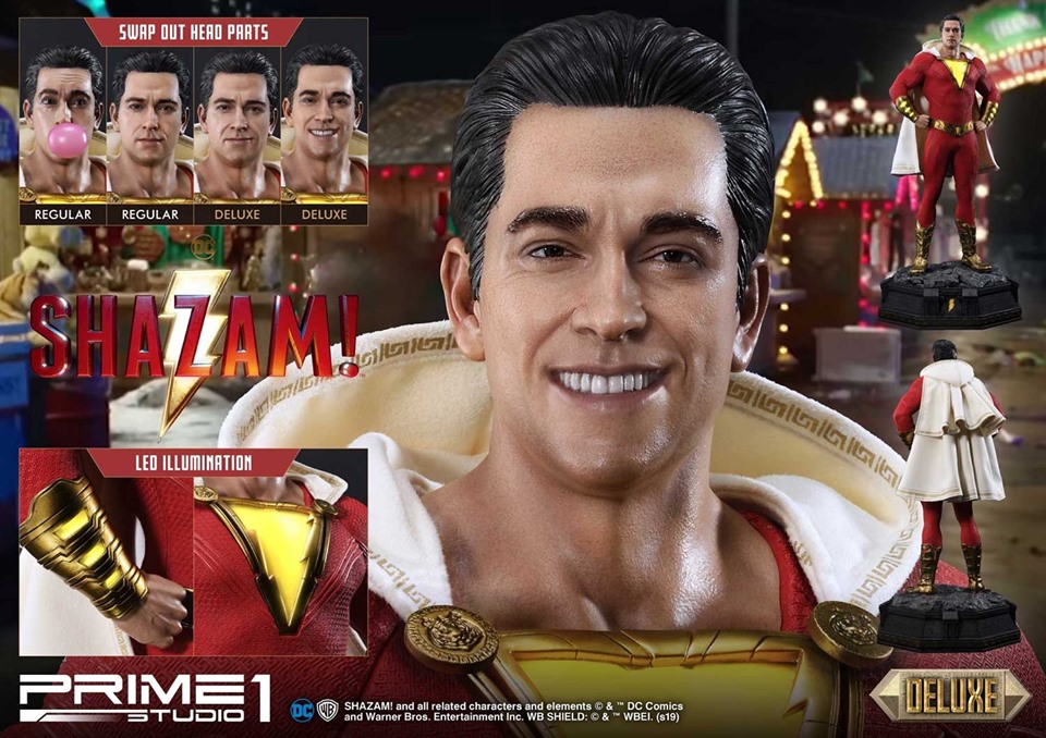 Prime 1 Studio MMSZ-01DX 1/3 Shazam - Shazam(Movie) Deluxe